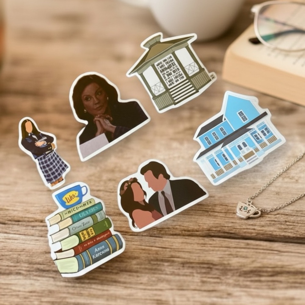 Gilmore girls sticker bundle